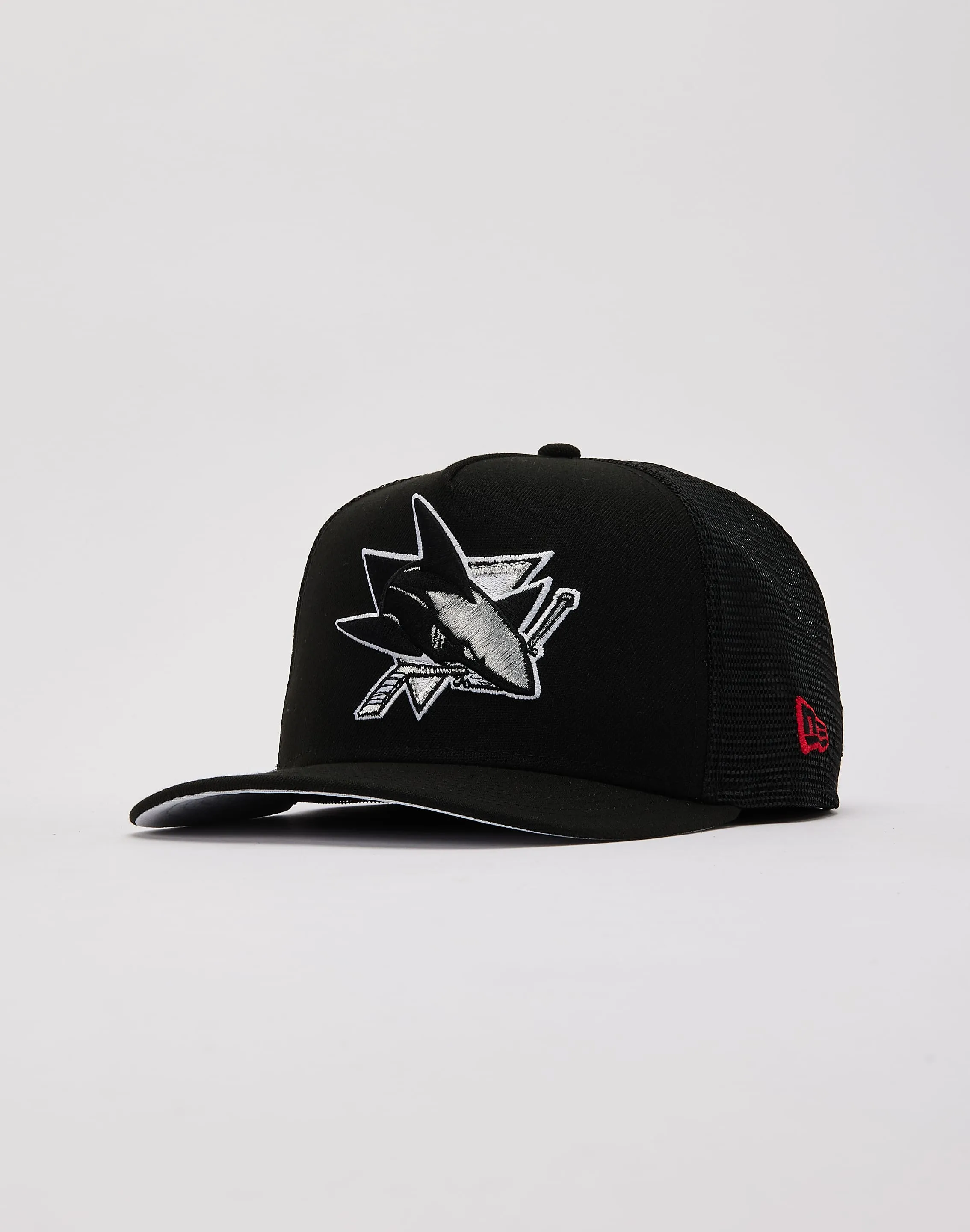 New Era San Jose Sharks 9Fifty A-Frame Trucker Hat