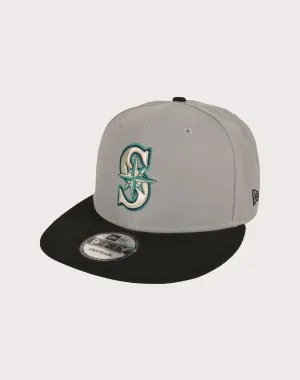 New Era Seattle Mariners 9FIFTY Grey Everyday Snapback Hat