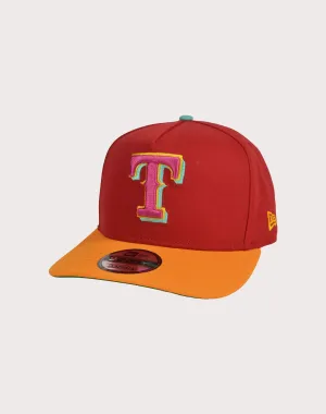 New Era Texas Rangers 9FIFTY A-Frame Spring Snapback Hat