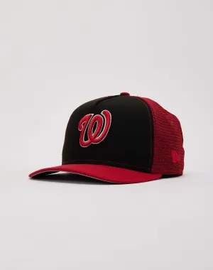 New Era Washington Nationals 9Fifty A-Frame Trucker Hat