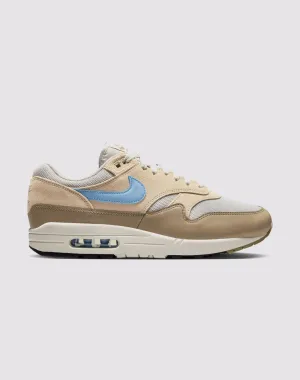 Nike Air Max 1 Essential "Light Bone/Psychic Blue/Sanddrift/Khaki"