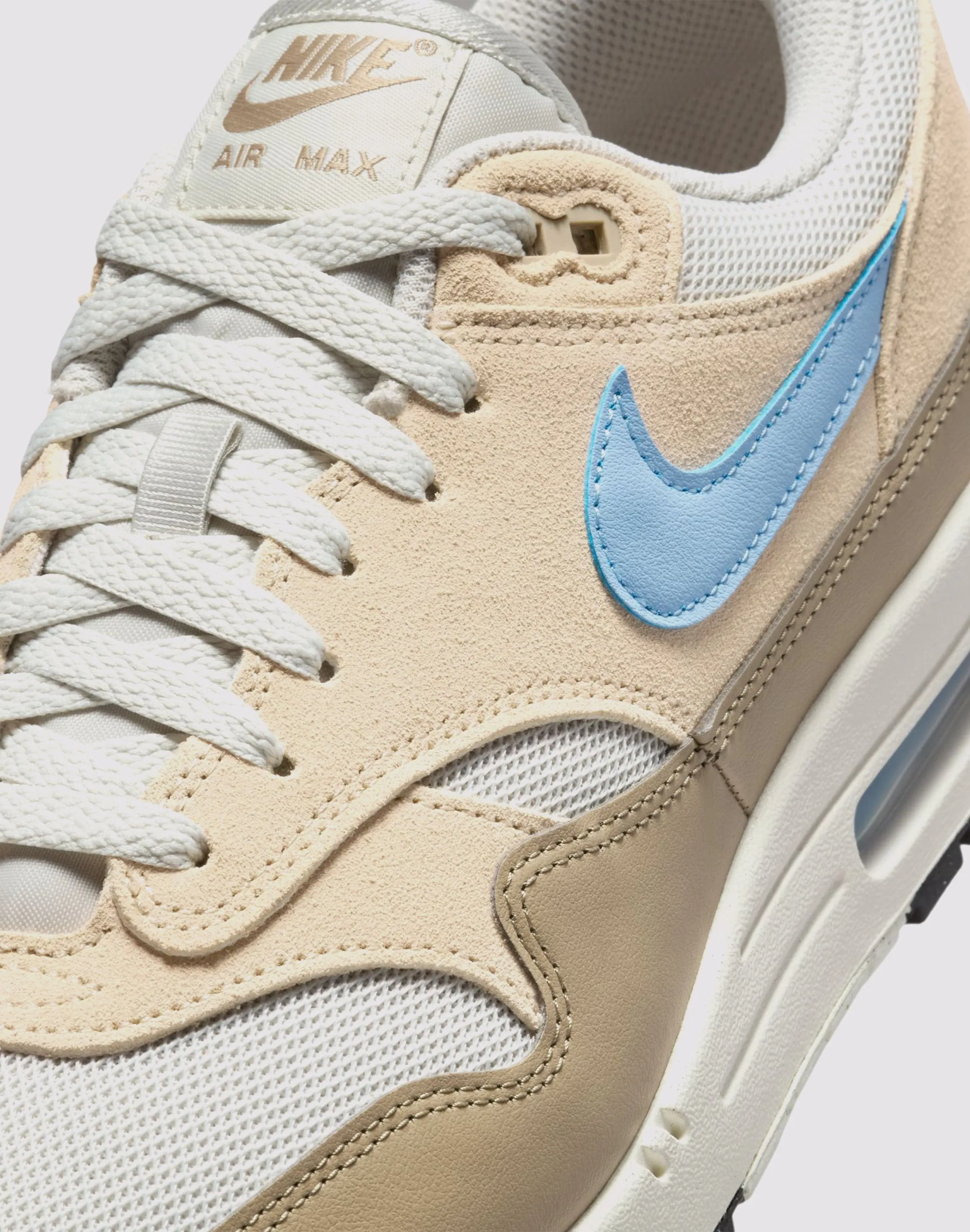 Nike Air Max 1 Essential "Light Bone/Psychic Blue/Sanddrift/Khaki"