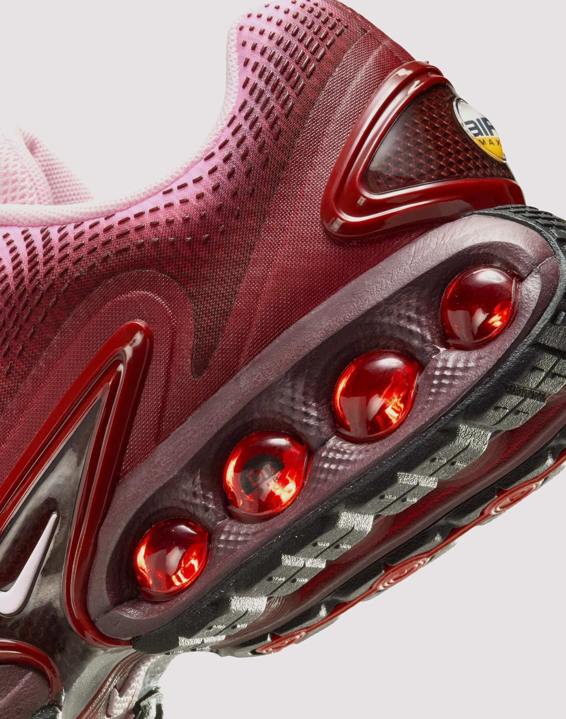 Nike Air Max Dn "Team Red/Pink Foam/Burgundy Crush/Black"