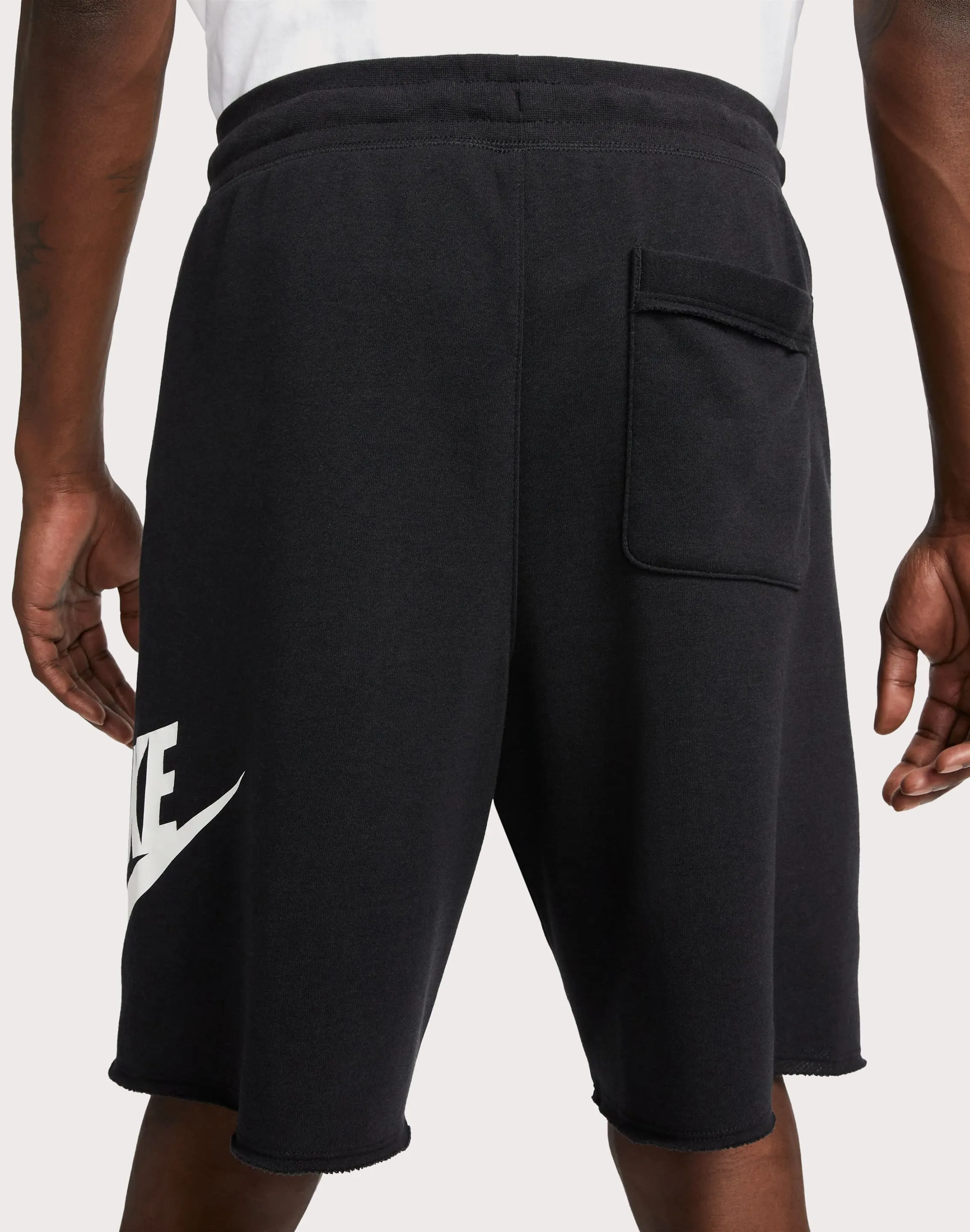 Nike Club Fleece Alumni French Terry Black Shorts