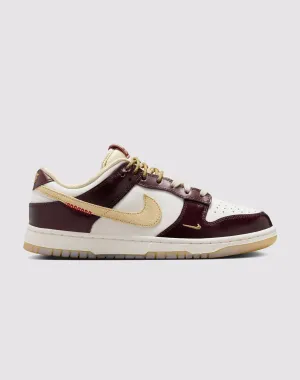 Nike Dunk Low "Sail/Team Gold/Burgundy Crush"