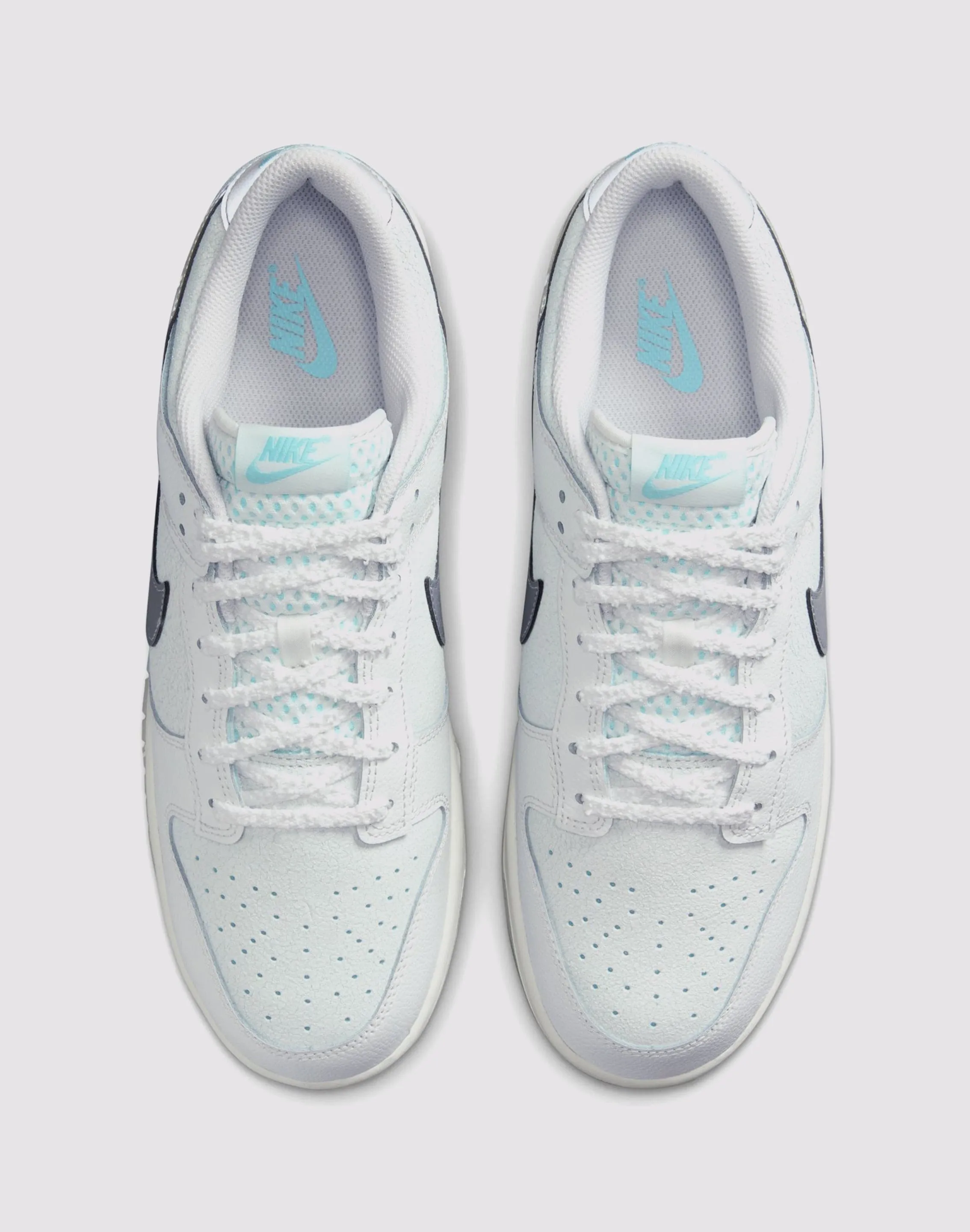 Nike Dunk Low Retro "Summit White/Metallic Silver/Glacier Ice"