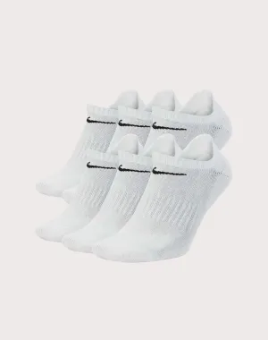 Nike Everyday Cushioned No-Show Socks 6-Pack