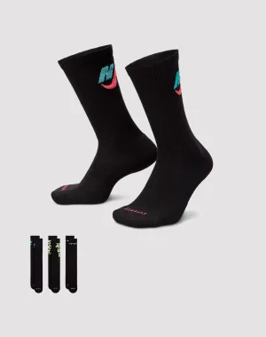 Nike Everyday Plus Cushioned Crew Socks 3-Pack