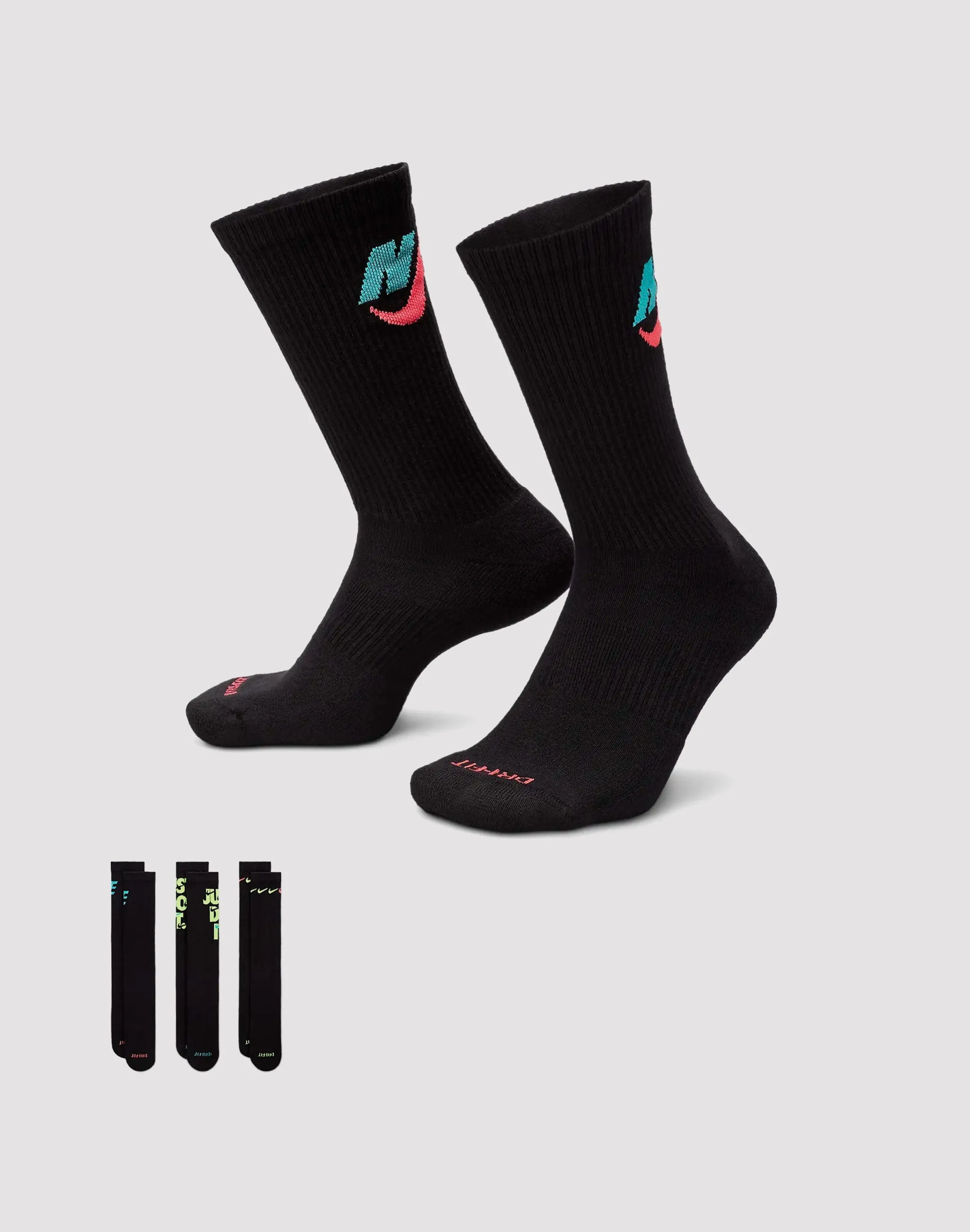 Nike Everyday Plus Cushioned Crew Socks 3-Pack
