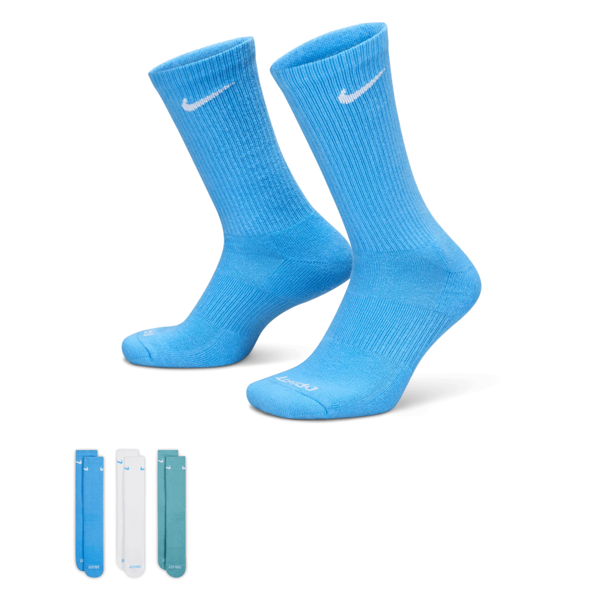 Nike Everyday Plus Cushioned Training Crew Socks (3 Pairs)