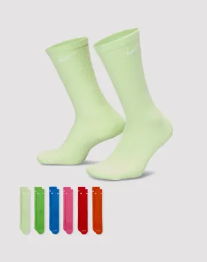 Nike Everyday Plus Cushioned Training Crew Socks 6-Pack