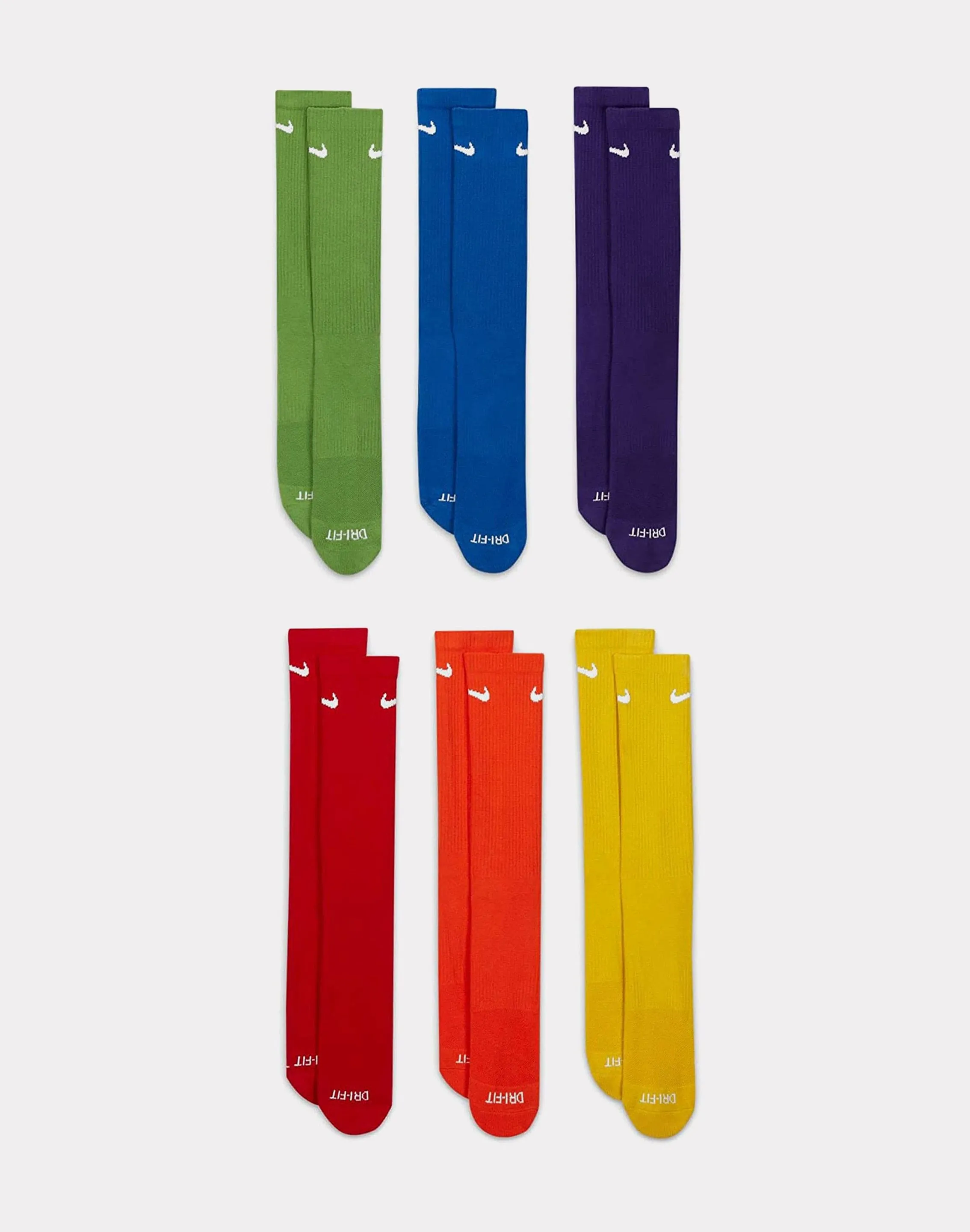 Nike Everyday Plus Training 6-Pack Socks