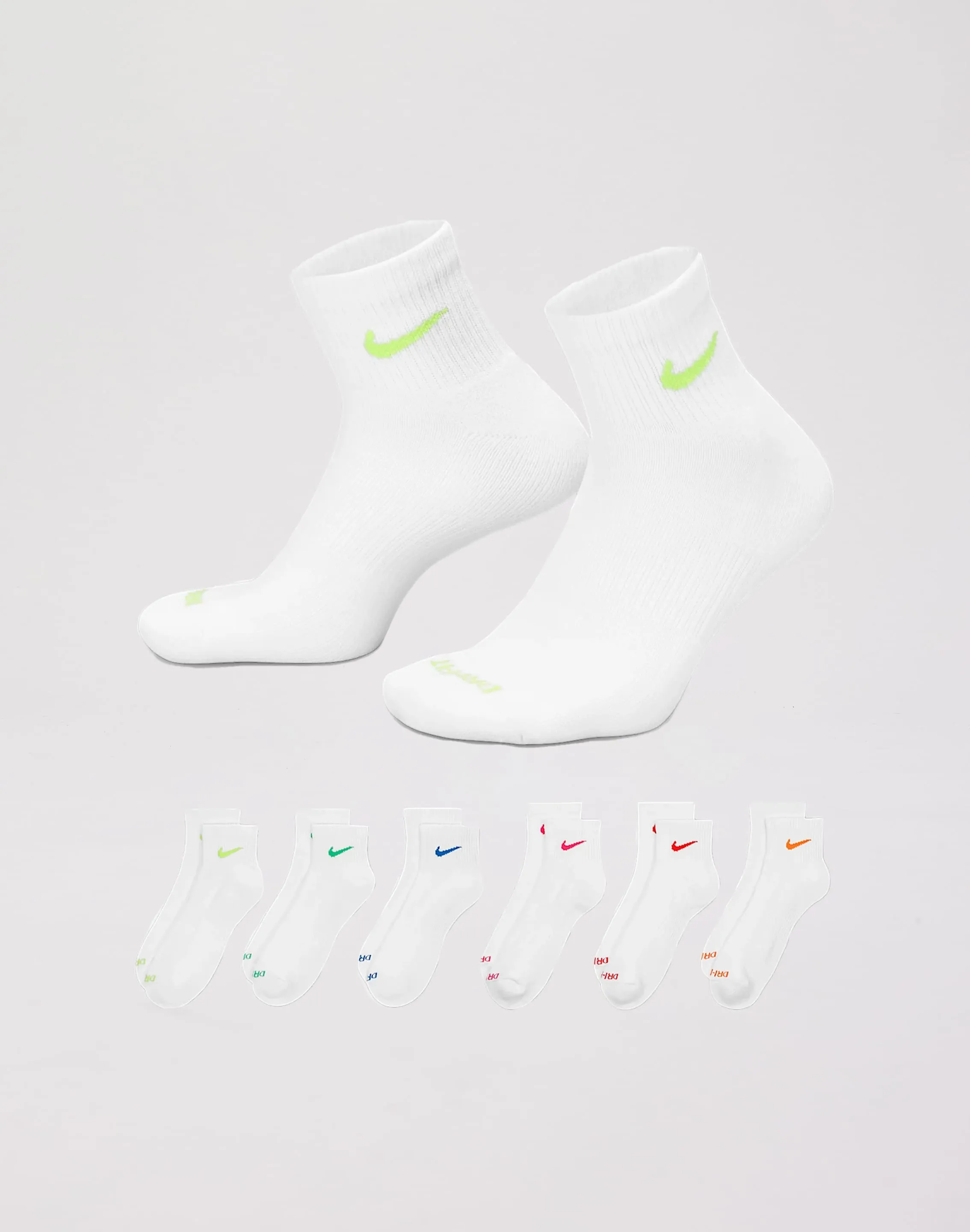 Nike Everyday Plus Training Ankle Socks 6-Pack