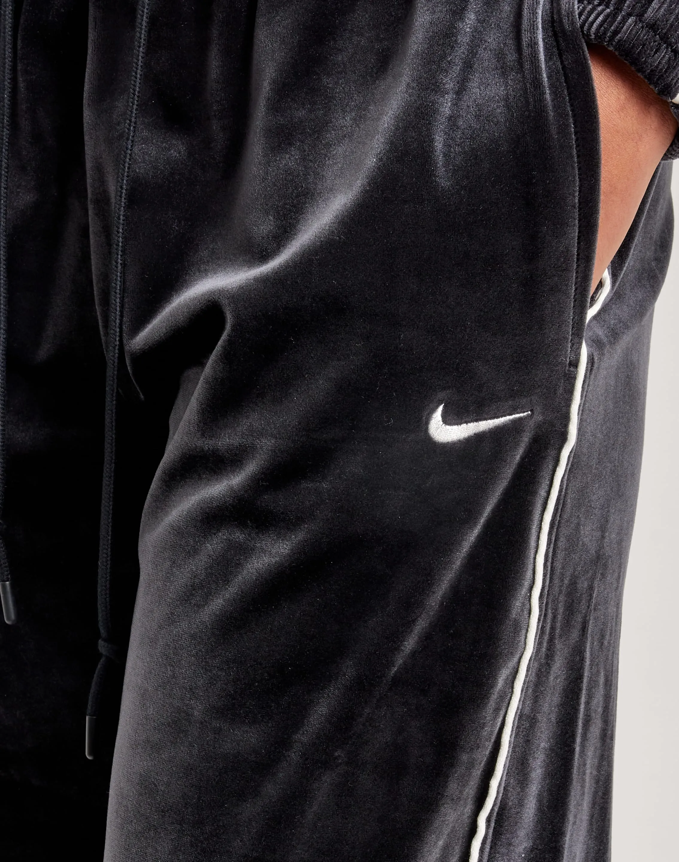 Nike Mid-Rise Velour Joggers