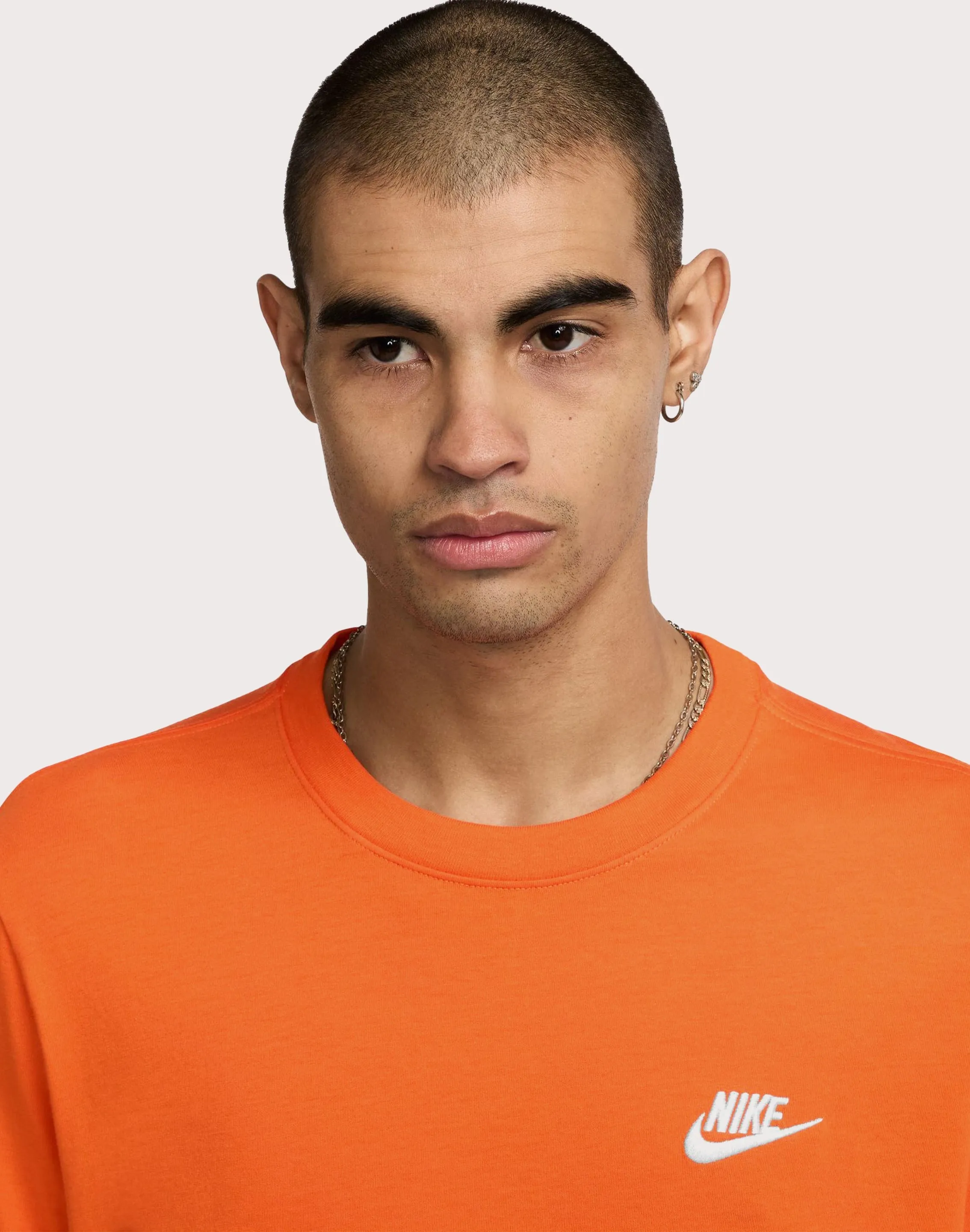 Nike Nike Sportswear Club Men's Orange Tee