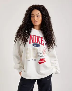 Nike Oversized French Terry Crewneck Sweatshirt