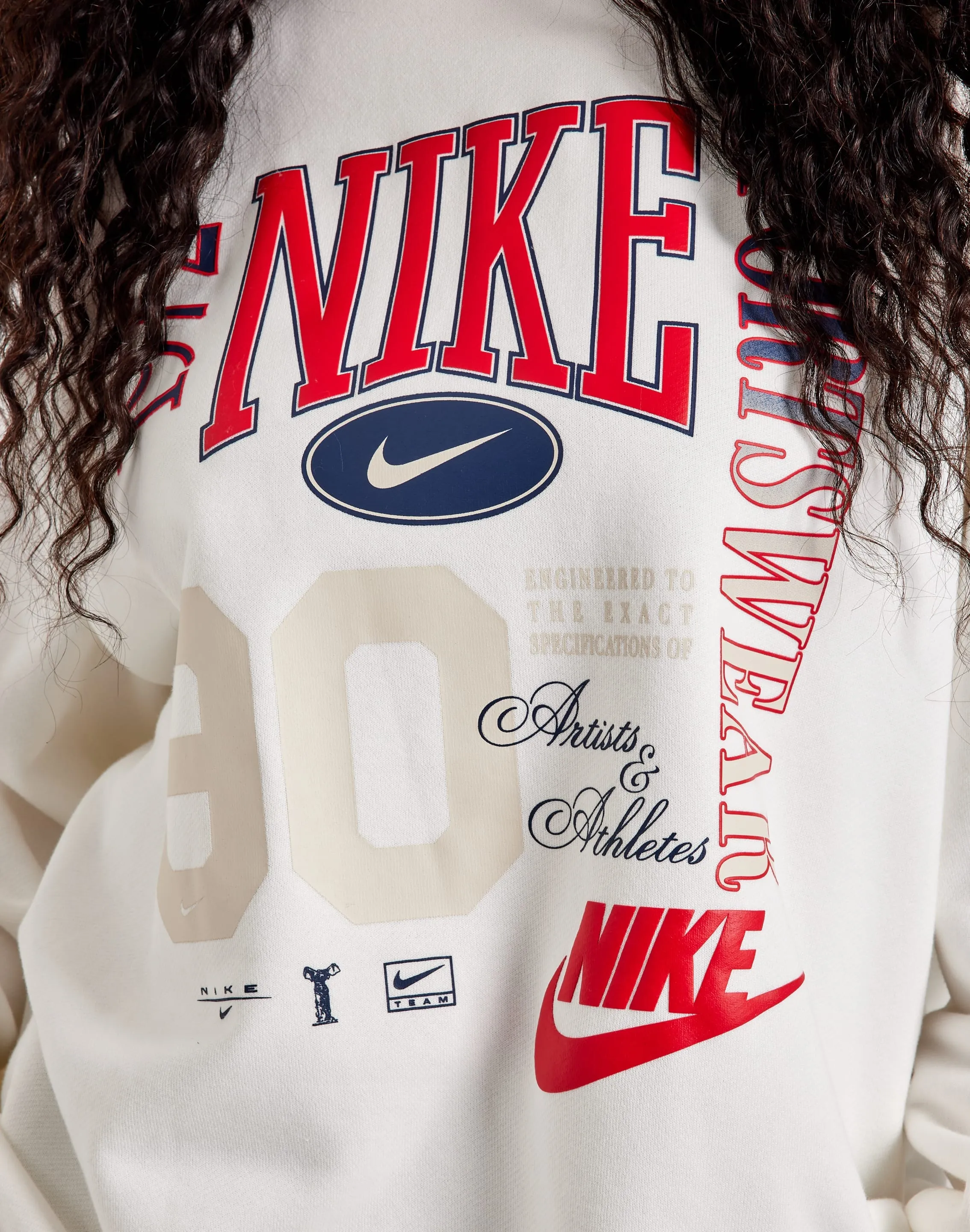 Nike Oversized French Terry Crewneck Sweatshirt