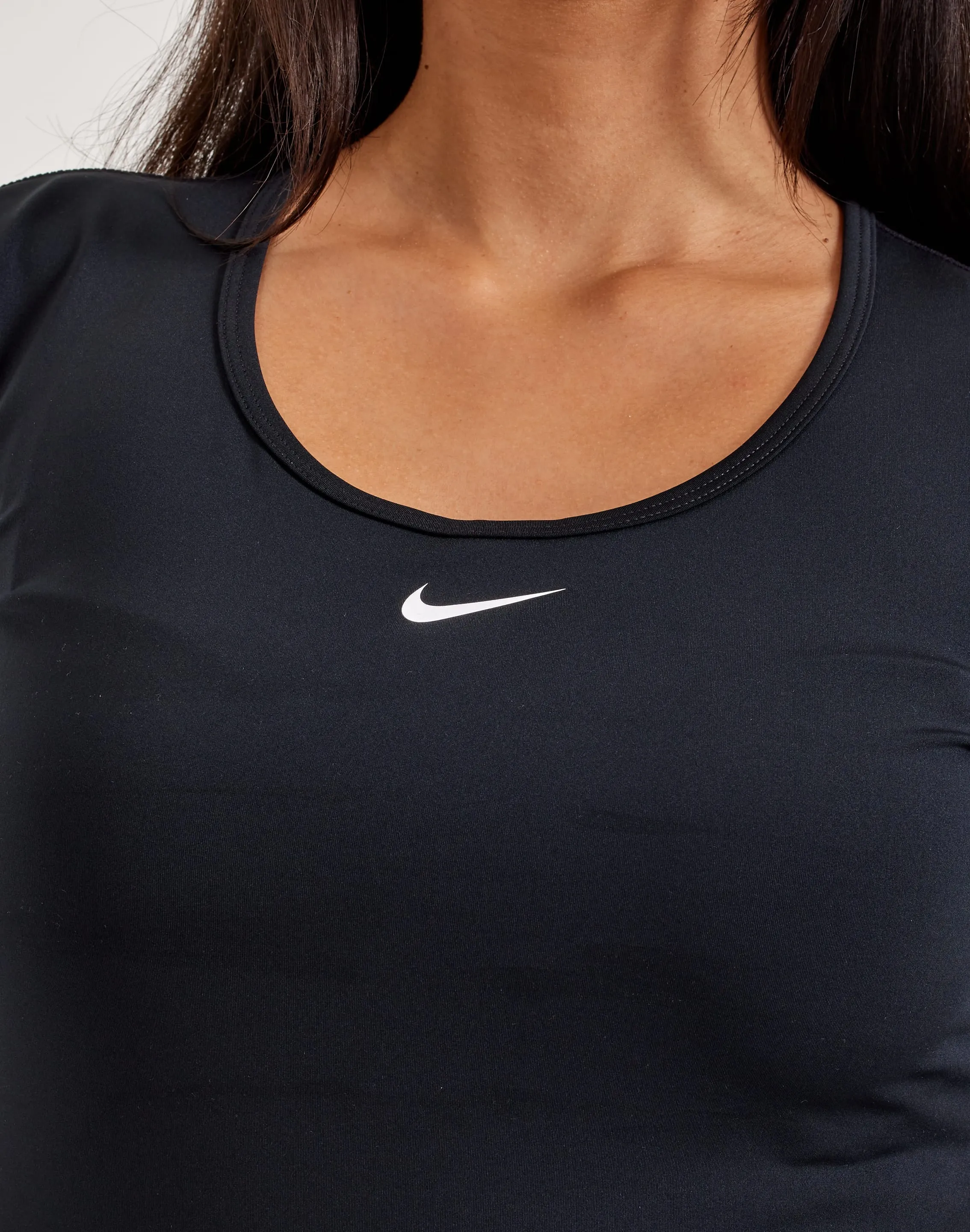 Nike Pro Dri-FIT Cropped Long-Sleeve Top