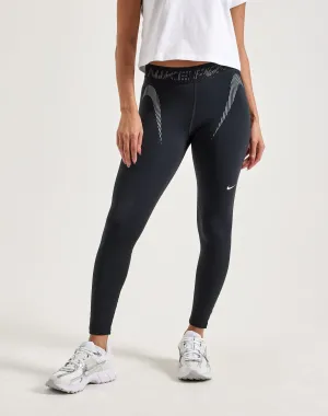 Nike Pro Mid-Rise Graphic Leggings