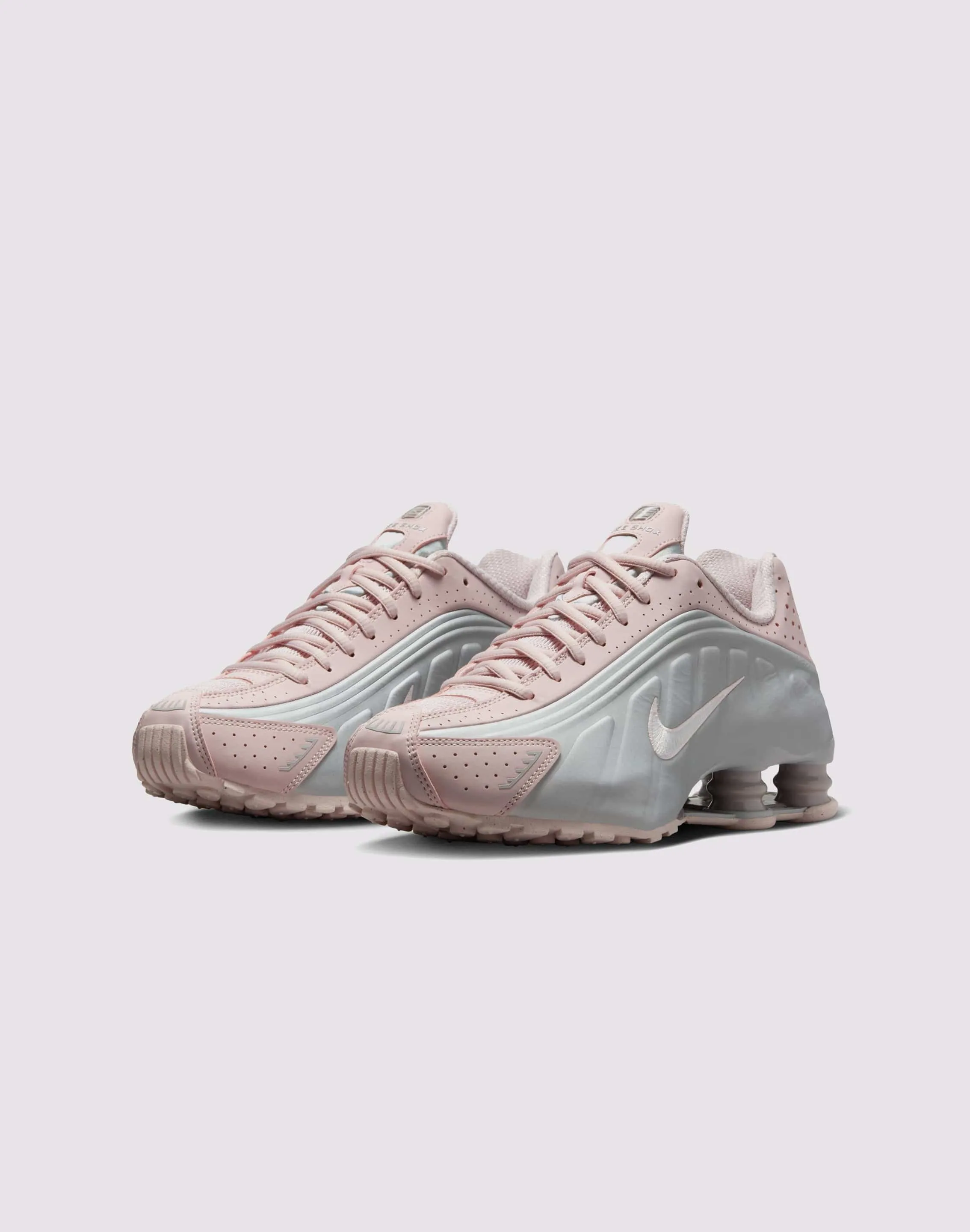 Nike Shox R4 "Barely Rose/Mtlc Platinum"
