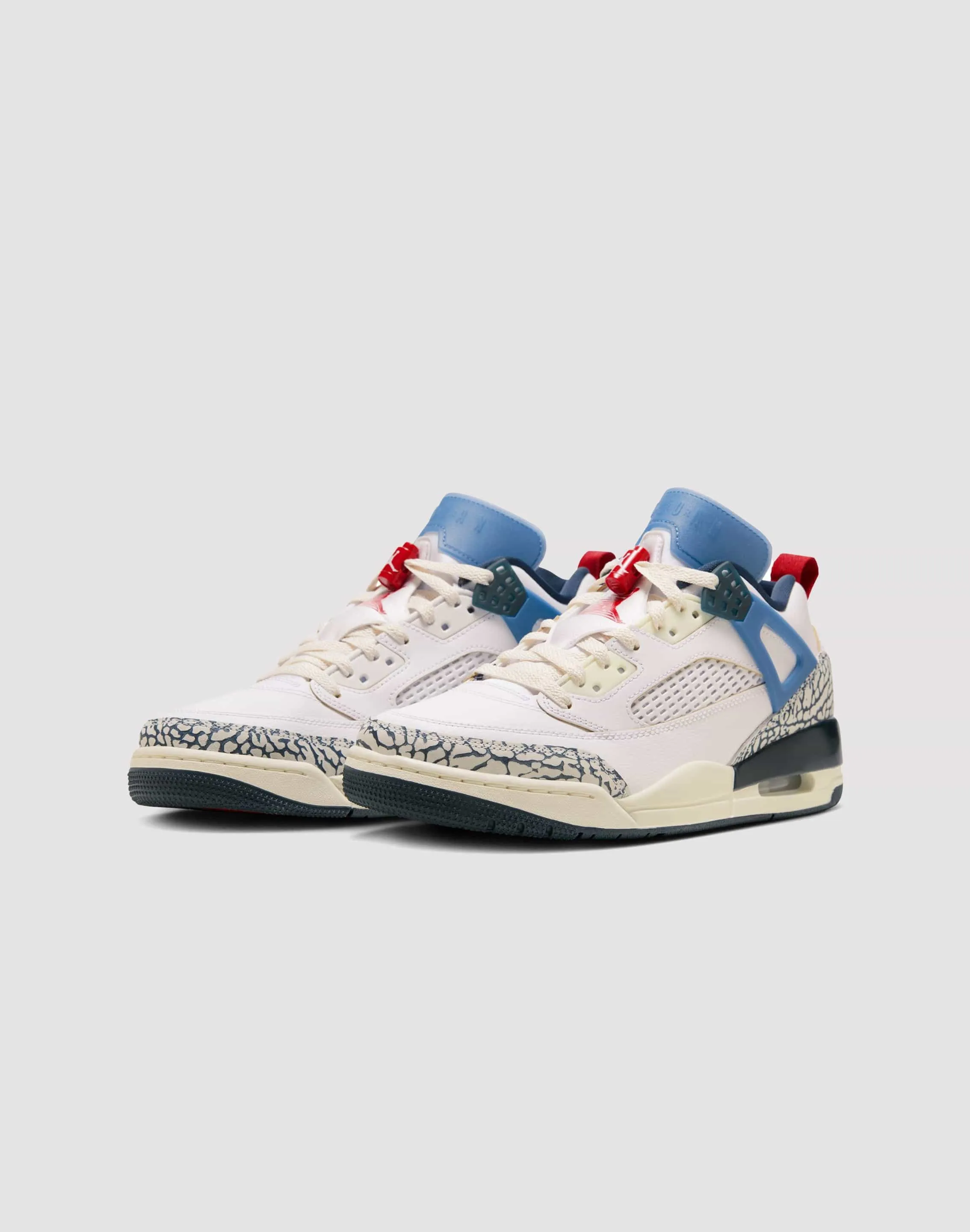 Nike Spizike Low White/Gym Red/Armory Navy/Aegean Storm