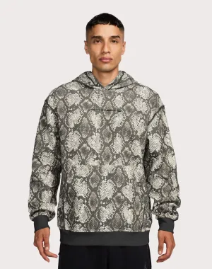 Nike Sport Dri-FIT Printed Fleece Pullover Hoodie
