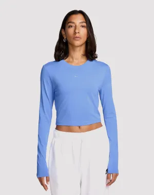 Nike Sportswear Slim Long-Sleeve Crop Shirt