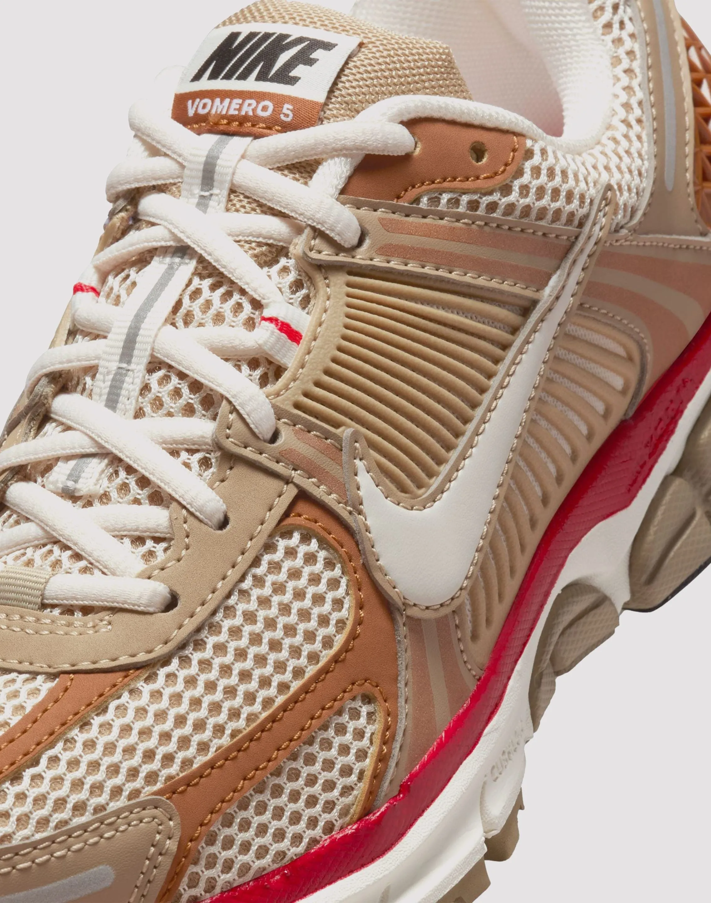 Nike Zoom Vomero 5 "Khaki/Phantom/Fire Red/Sail"