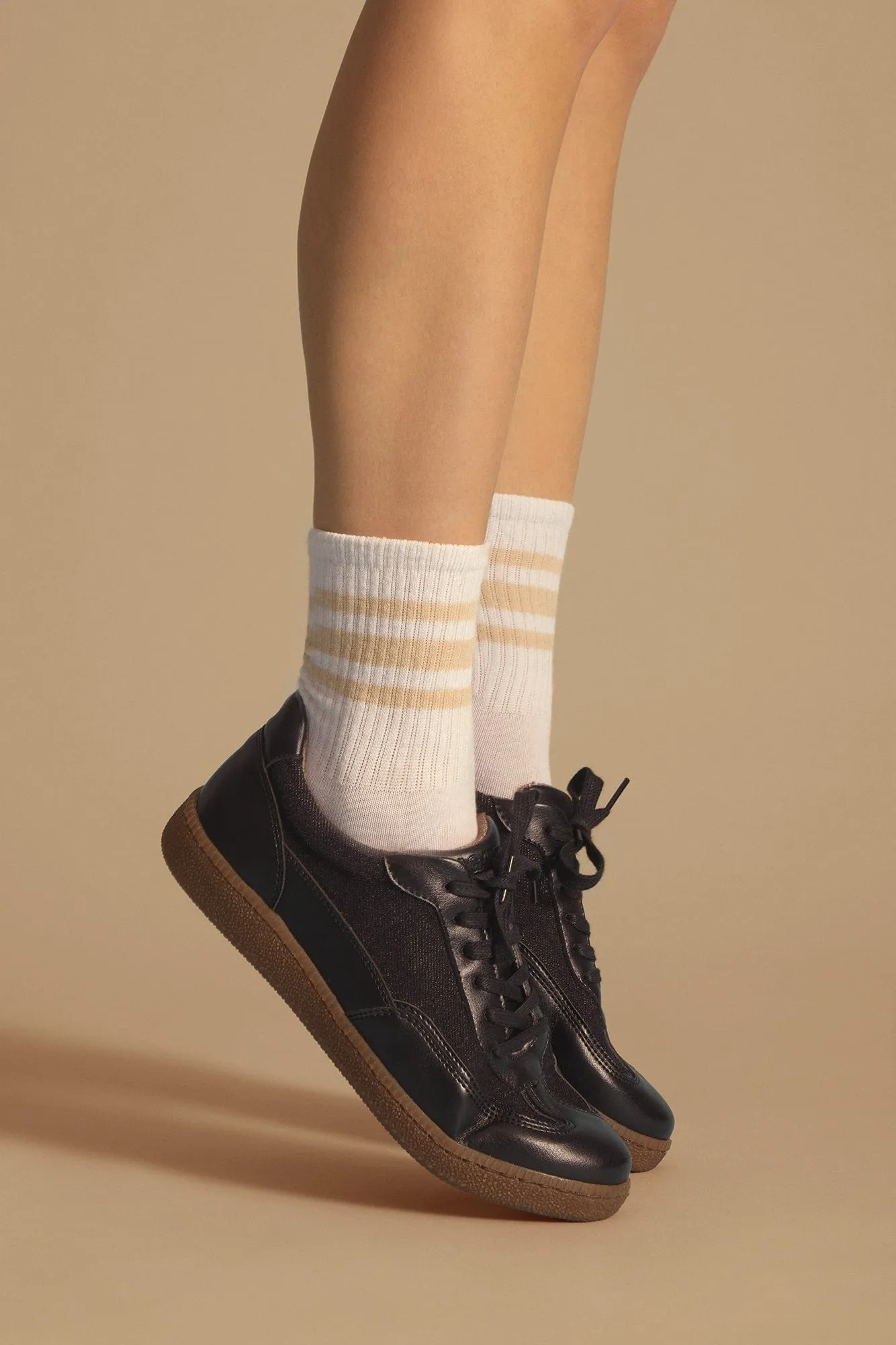 Nomad Moon Vegan Wheat & Corn Leather Sneakers | Black
