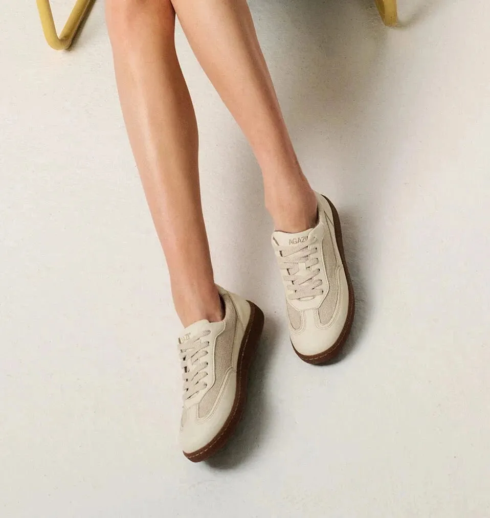 Nomad Sun Vegan Apple Leather Sneakers | Beige