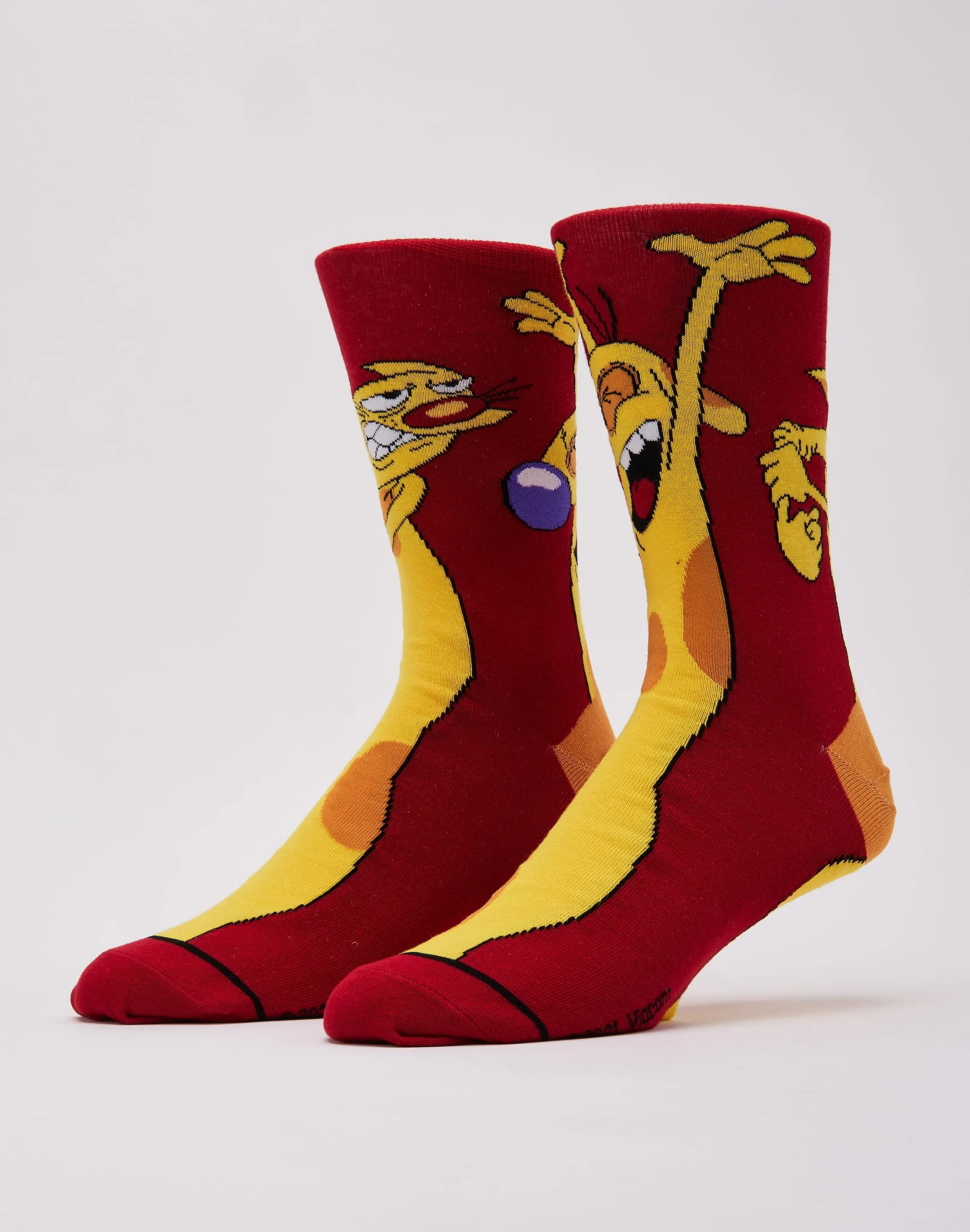 Odd Sox CatDog Crew Socks