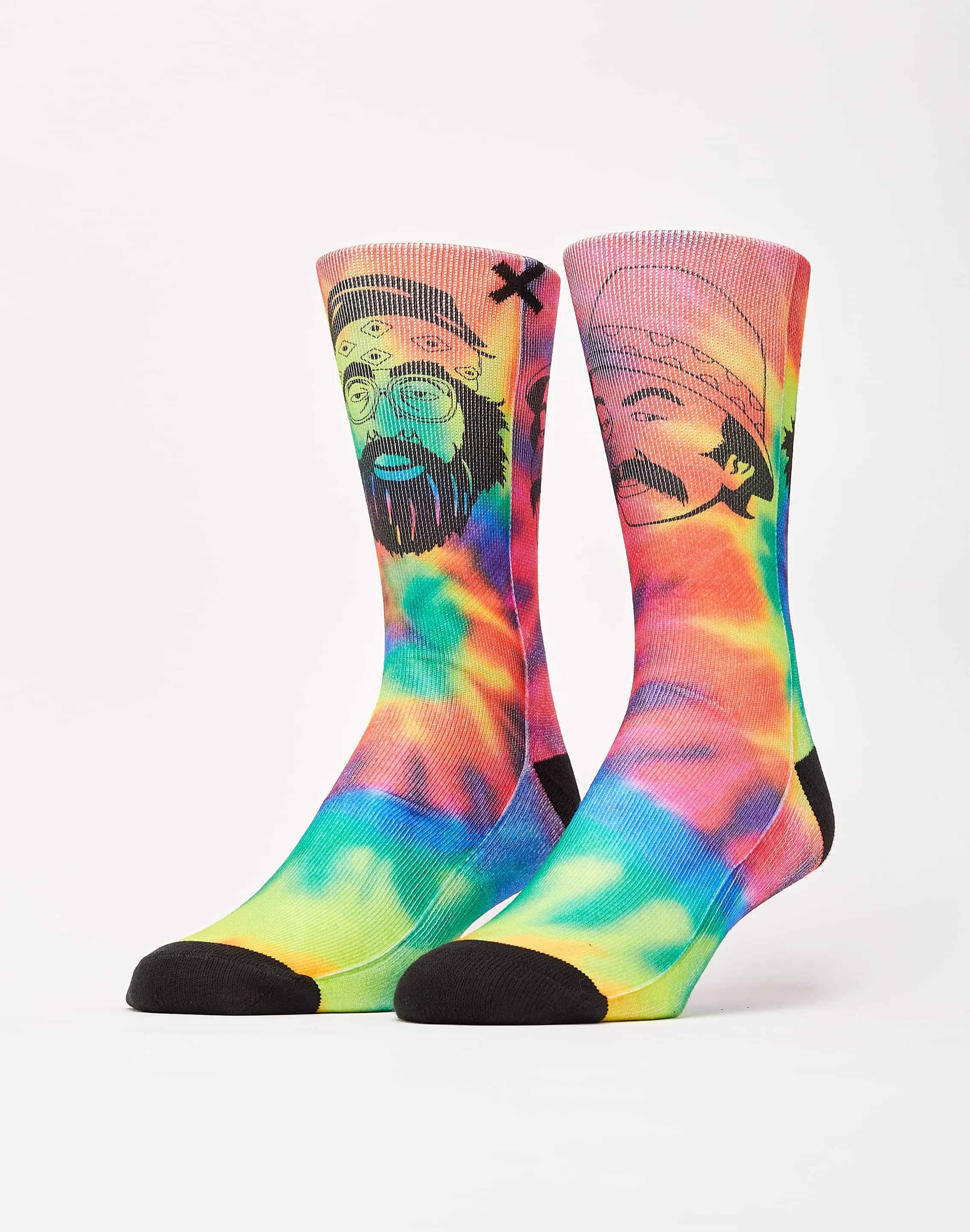 Odd Sox Cheech & Chong Trippy Crew Socks