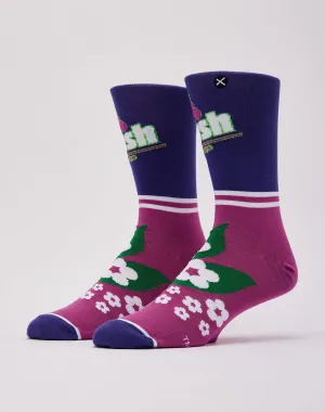 Odd Sox Crush Grape Crew Socks