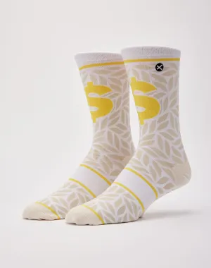Odd Sox Lavish Money Crew Socks