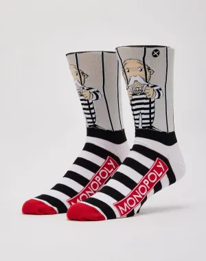 Odd Sox Monopoly Jail Crew Socks