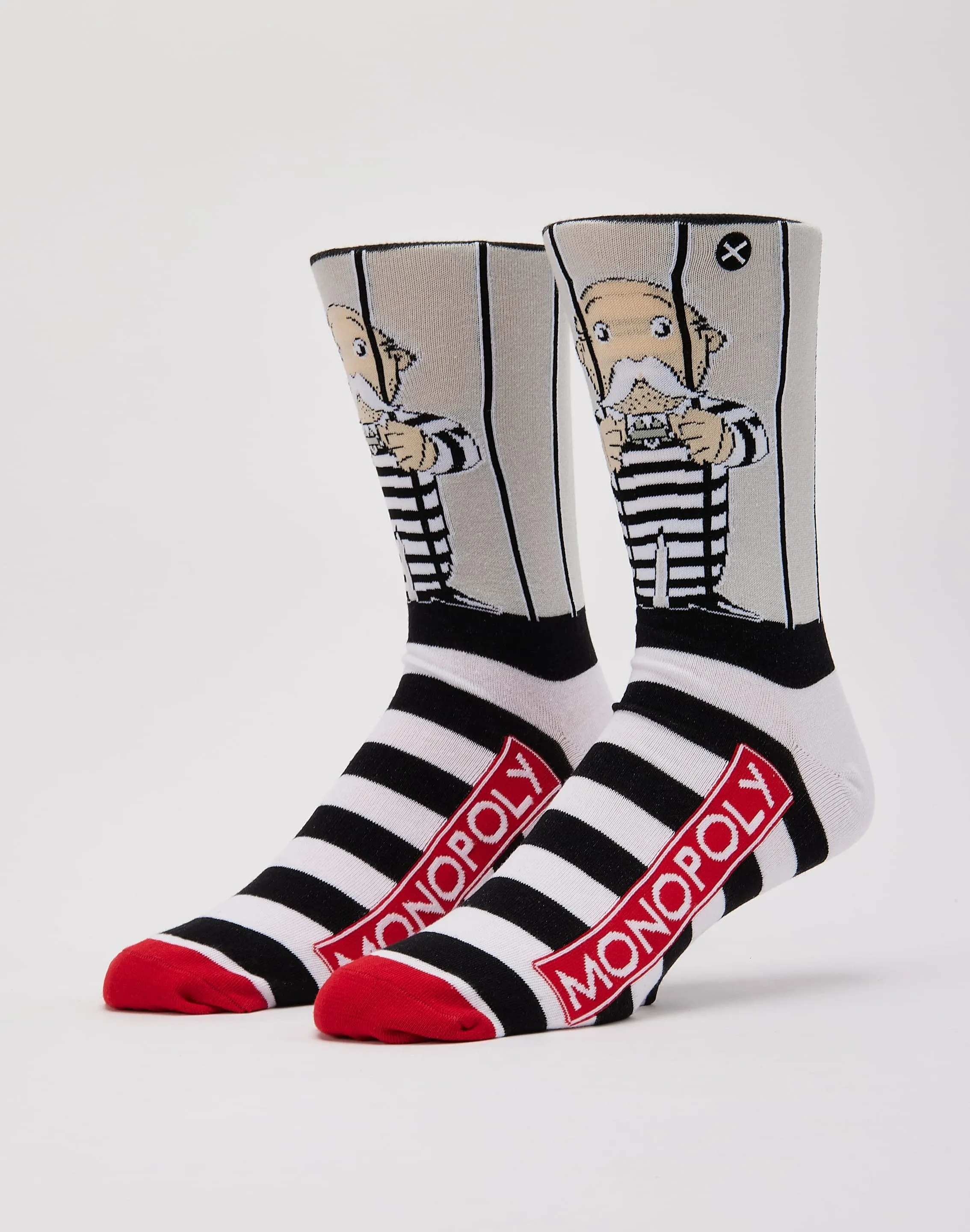 Odd Sox Monopoly Jail Crew Socks