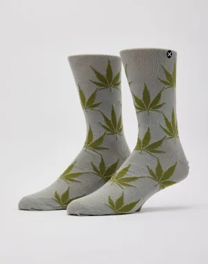 Odd Sox Moss Leaf Crew Socks