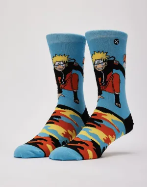 Odd Sox Naruto Camo Crew Socks