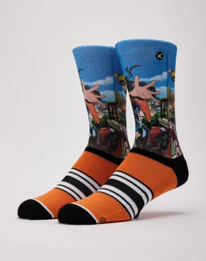 Odd Sox Naruto Strike Crew Socks