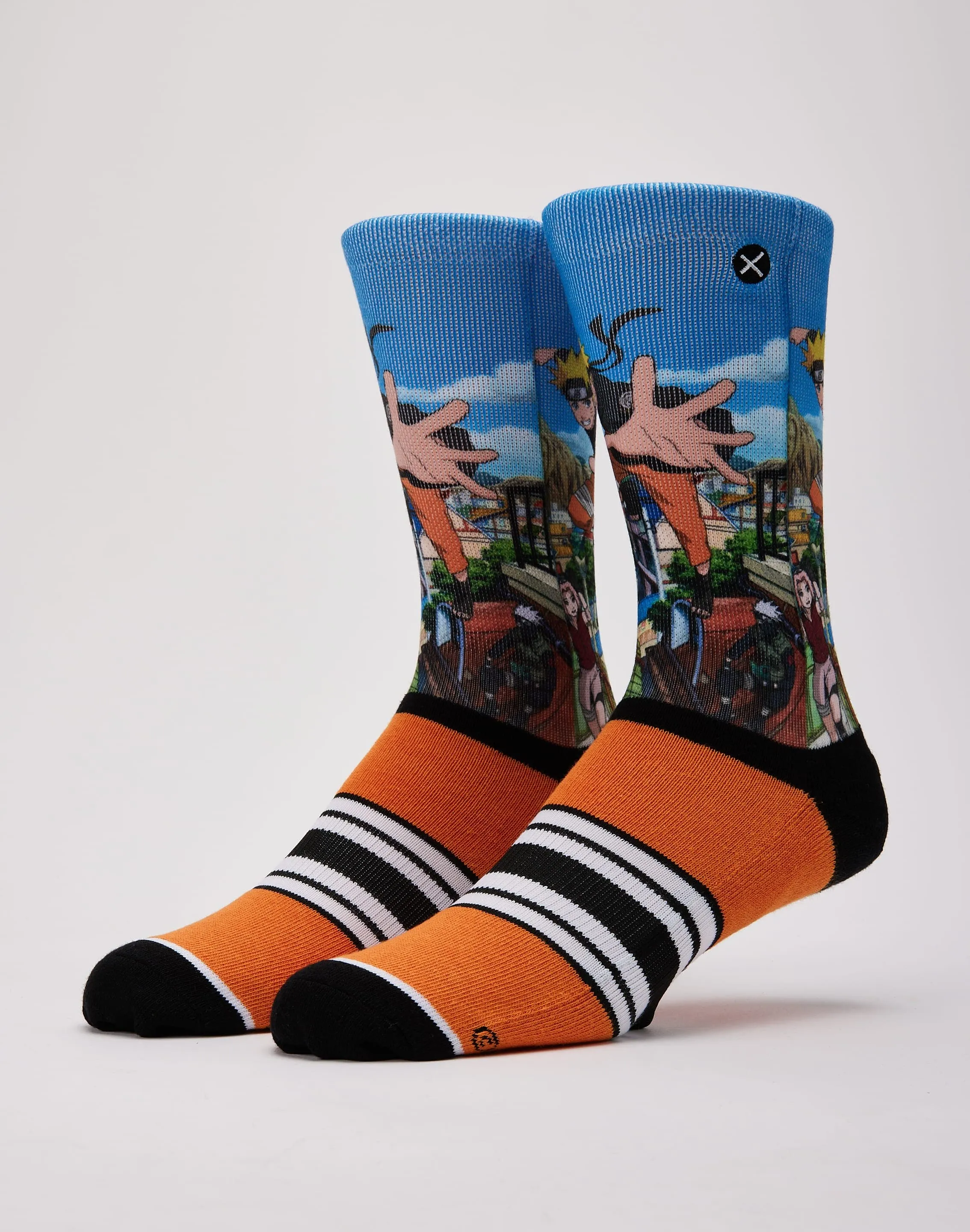 Odd Sox Naruto Strike Crew Socks