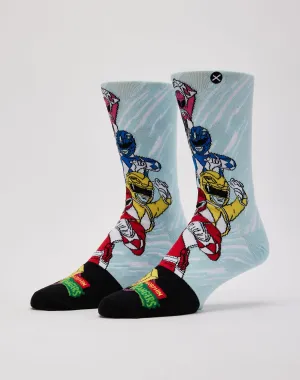 Odd Sox Power Rangers Assembled Crew Socks