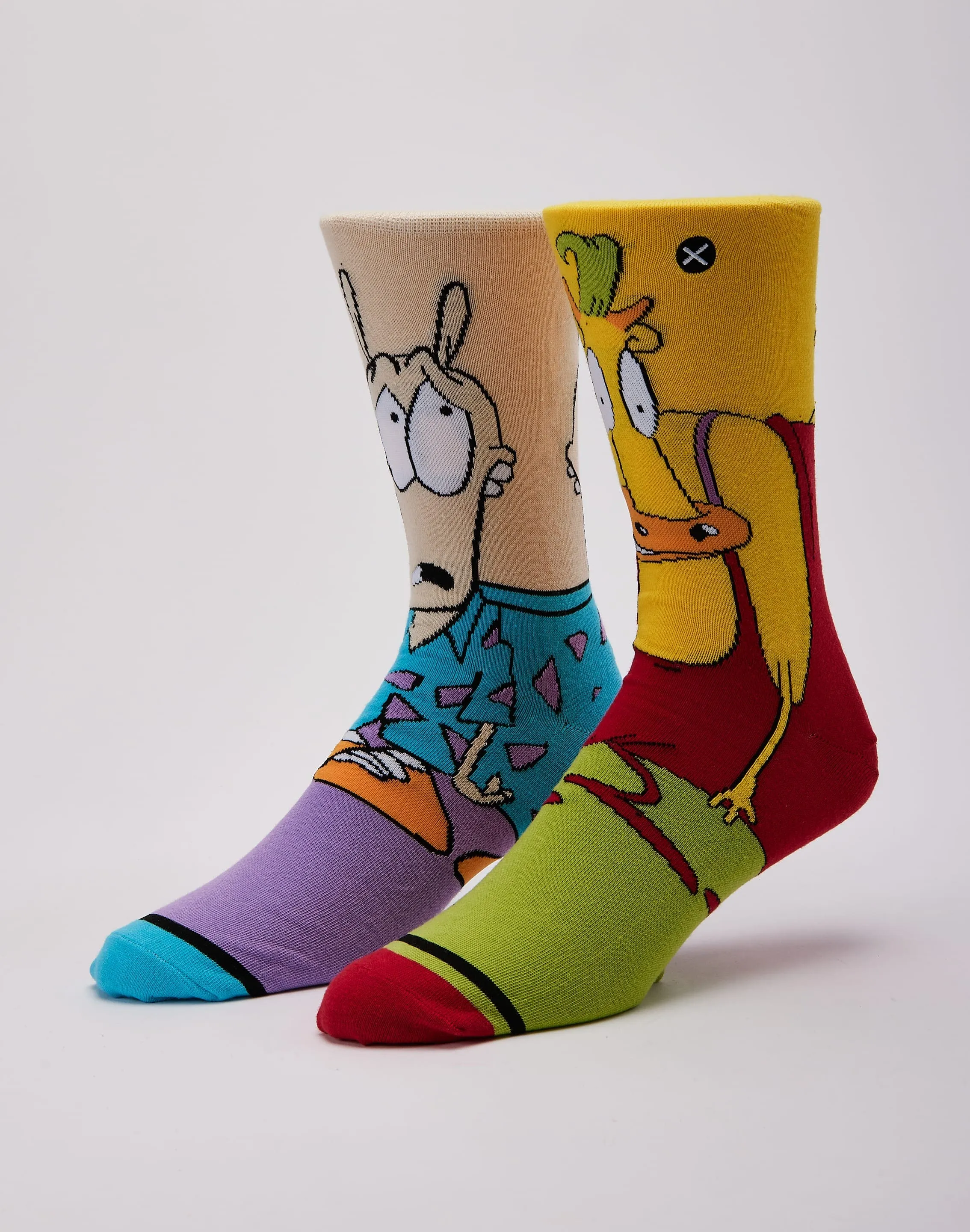 Odd Sox Rocko & Heffer Crew Socks