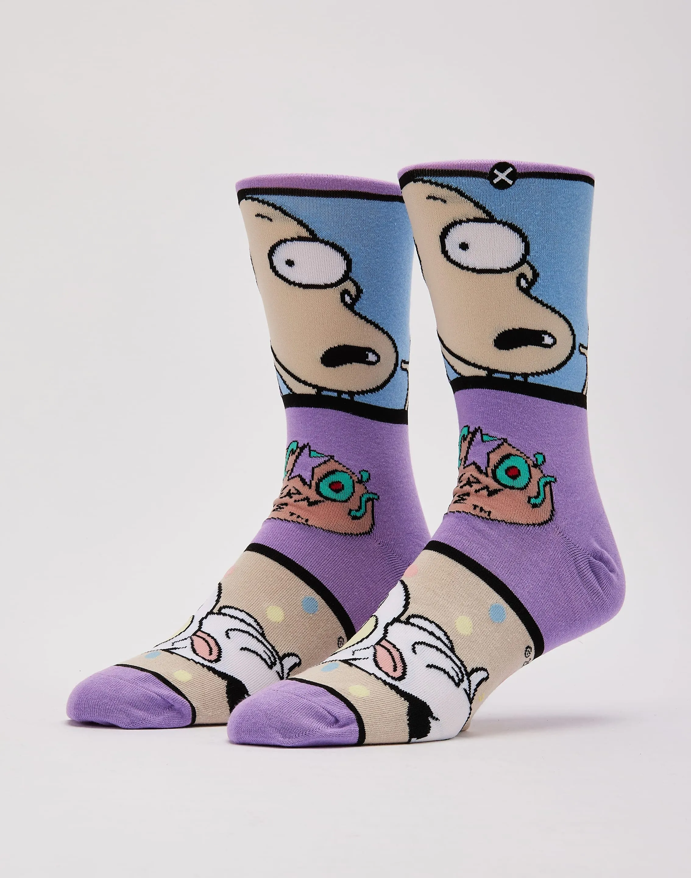 Odd Sox Rocko's Mash Up Crew Socks