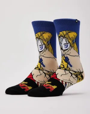 Odd Sox Street Fighter Vega Crew Socks