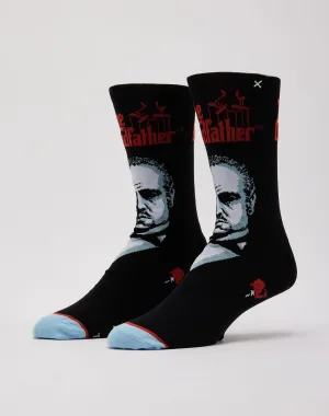 Odd Sox The Godfather Shadows Crew Socks