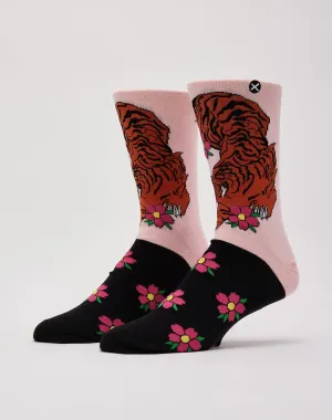 Odd Sox Tiger Tattoo Crew Socks