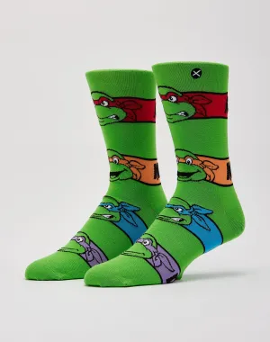 Odd Sox TMNT Bars Crew Socks