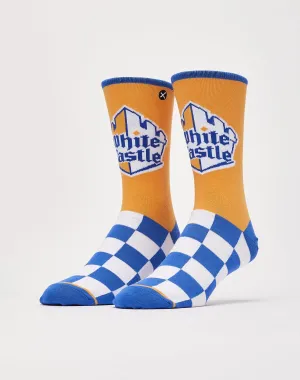 Odd Sox White Castle Crew Socks