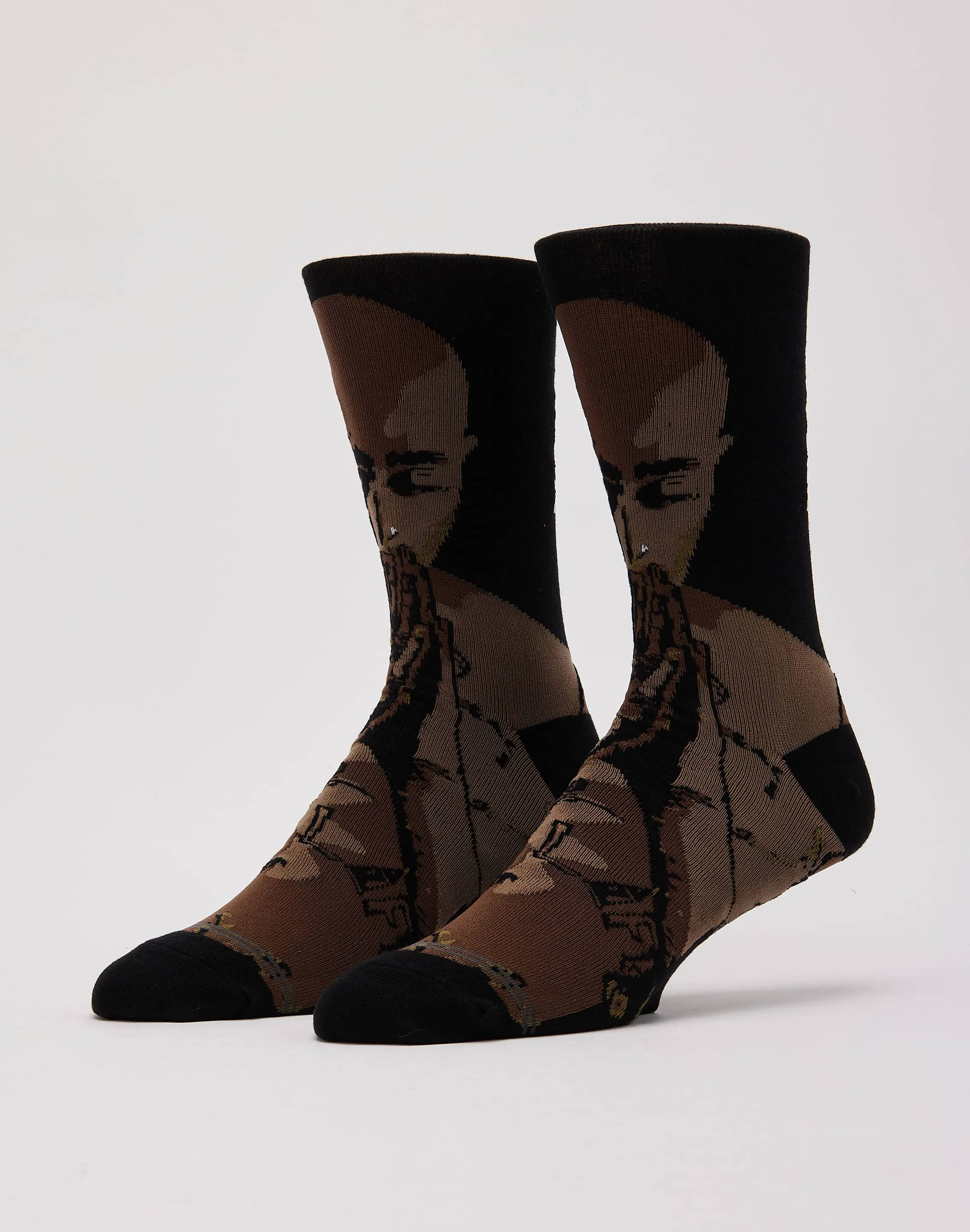 Perri's Socks Tupac Praying Crew Socks