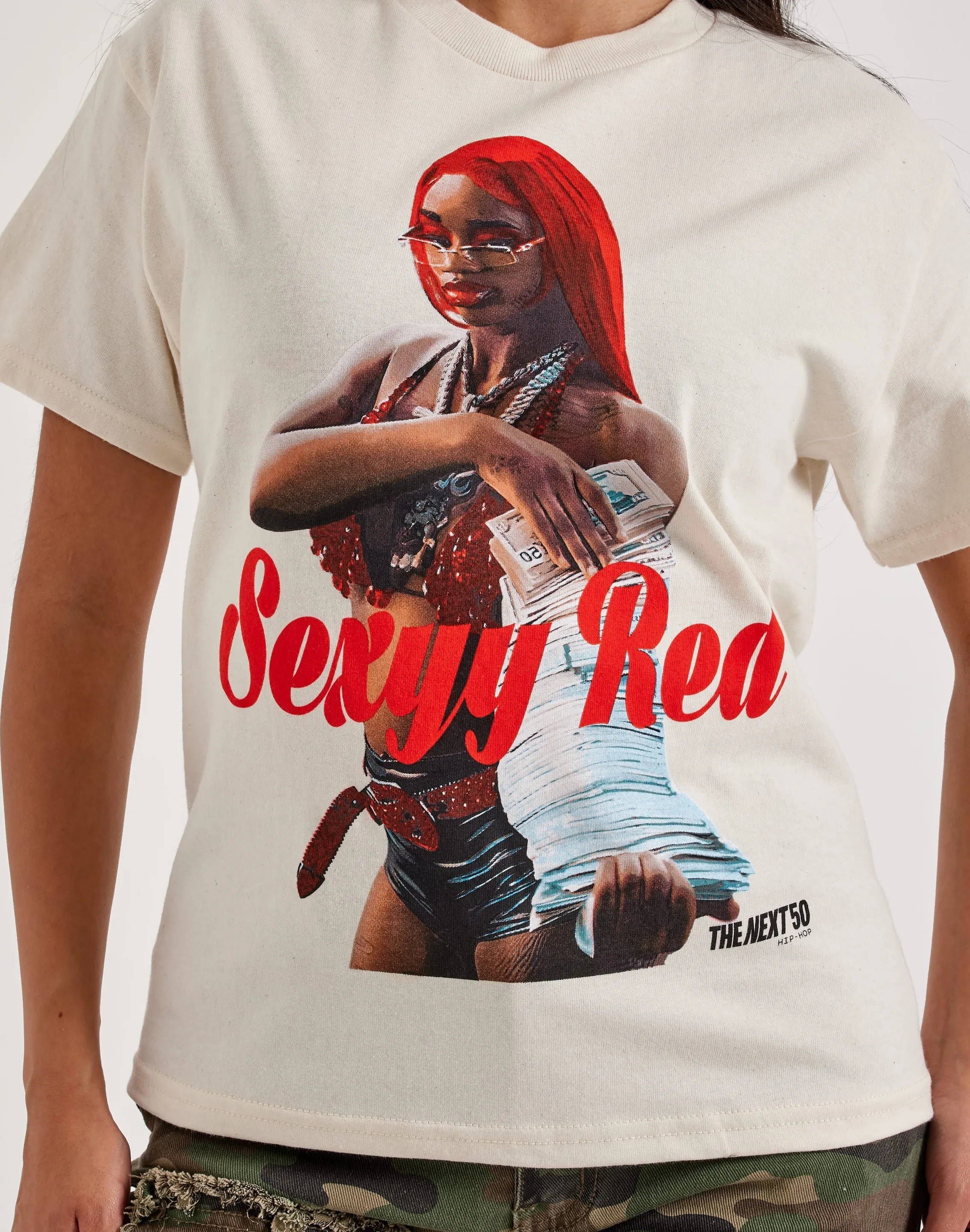 Philcos Sexyy Red Cropped Tee